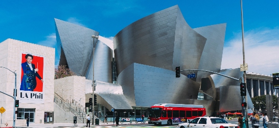 walt disney concert hall exterior